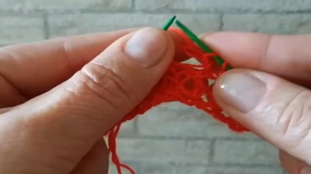 Вертикальная кайма‭ ‬спицами‭ «Паруса» для отделки края вязаных изделий