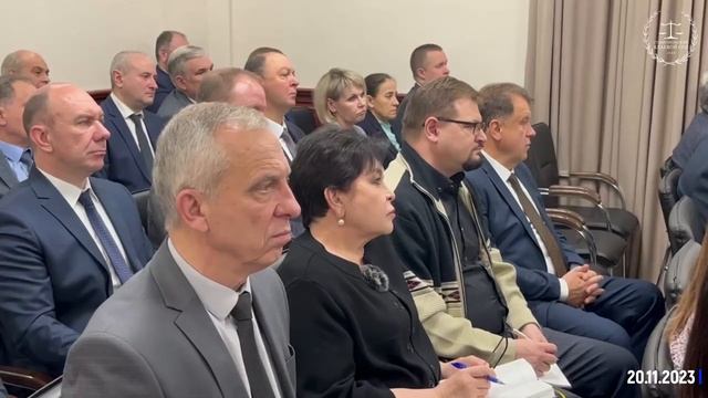 Судья Верховного Суда РФ провел совещание в краевом суде (20.11.2023) смотреть онлайн