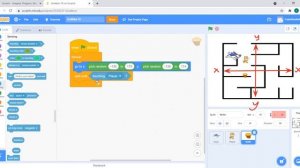 Scratch Tutorial | Simple Chase Game in Maze | Easy Beginner B