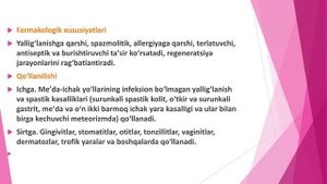 Romashka (Ромашка ) Gullari Haqida