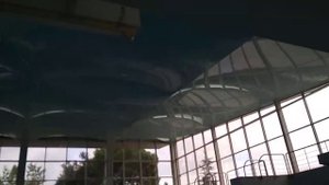 Красавец - бассейн! Военный санаторий Сочинский.