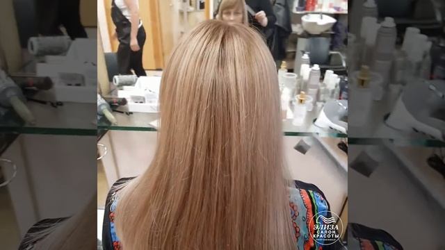 Окрашивание волос Wella illumina