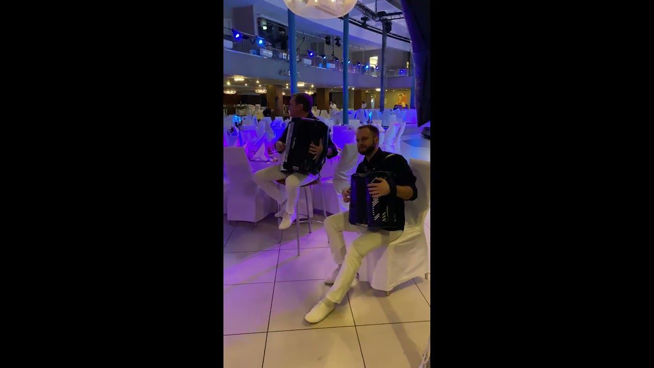 Дуэт аккордеонистов "Штрихкод" Отель Москва. Велком смотреть онлайн