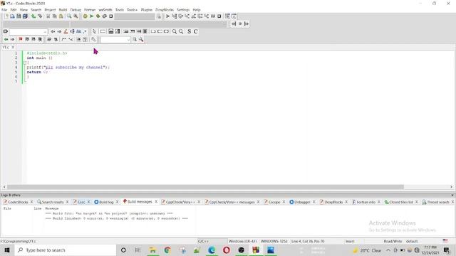 CODE BLOCK : Compiler Error ,Build Error ,Logs Menu Not Show , All Problem Fixed 100% In This Video