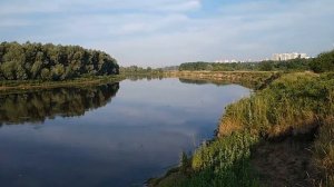 Рыбалка спиннингом на Клязьме. На велосипеде на рыбалку.