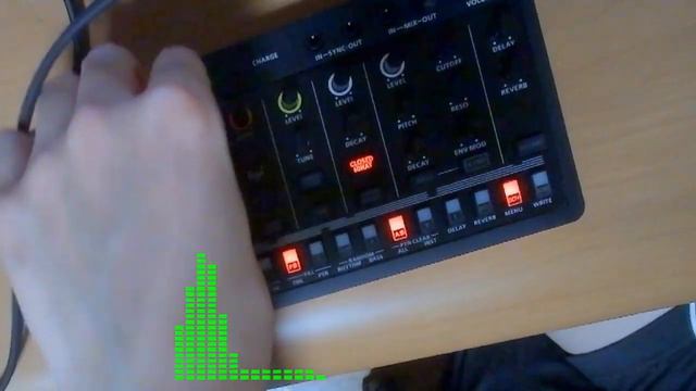 Roland T-8 Aira Compact 1st JAM【深夜のサイケデリア】#roland #aira #compact #drummachine #techno