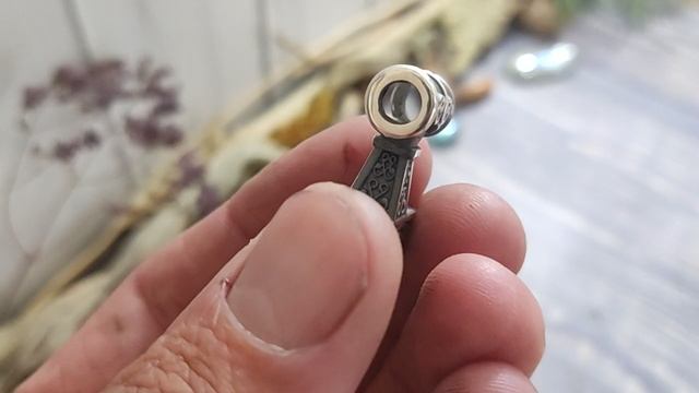 Серебряный оберег "Молот Тора"