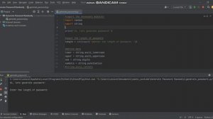 Random password Generator with python | Python Projects