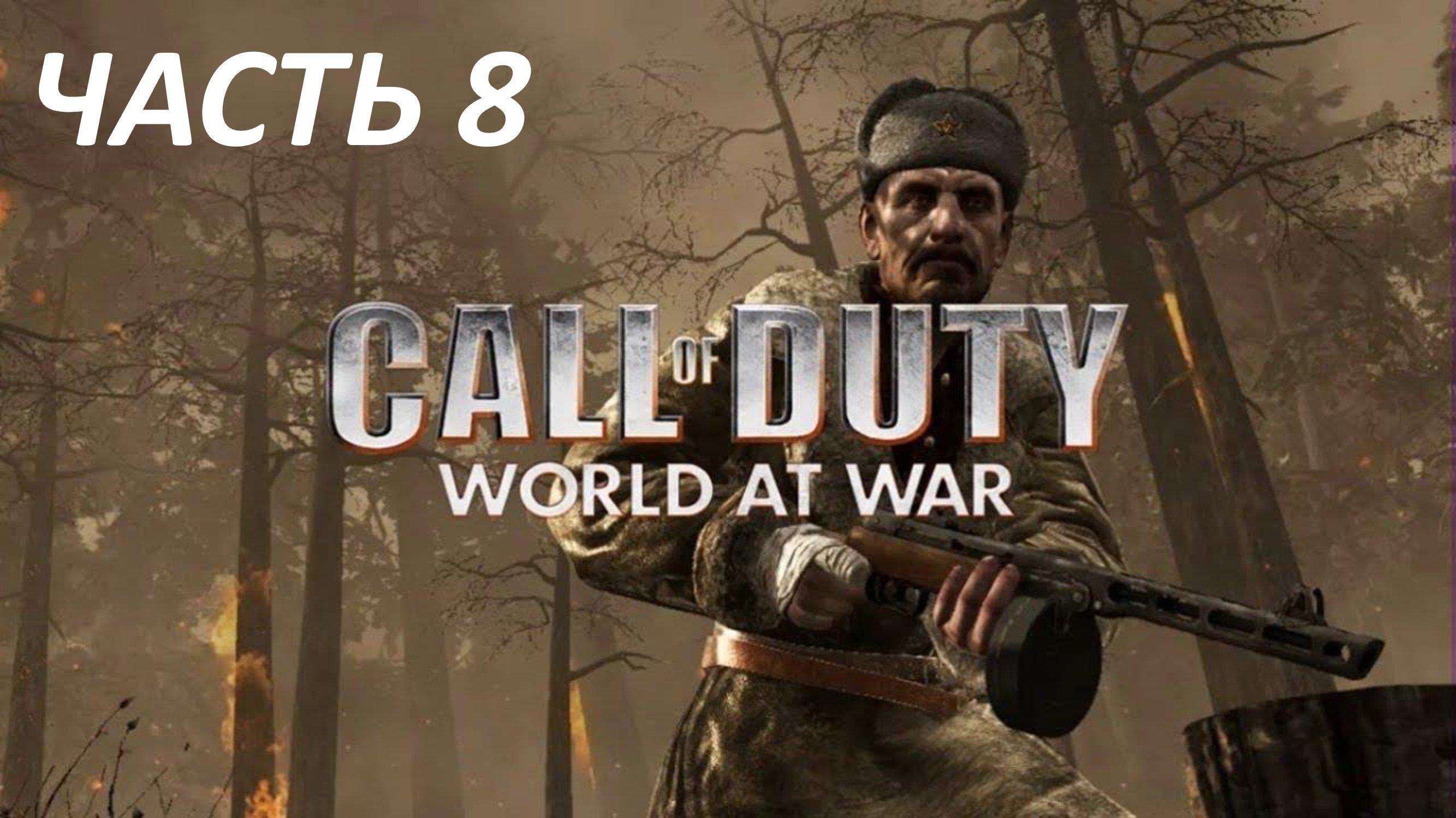 CALL OF DUTY WORLD AT WAR ЧАСТЬ 8 ЖЕЛЕЗОМ И КРОВЬЮ