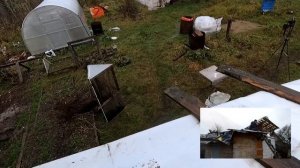 Кровля из рекламного БАННЕРА. Что стало за два сезона?!