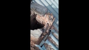 Частичная замена шифера на крыше частного дома