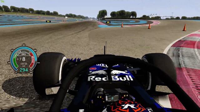 Assetto Corsa RB14 Camo Livery Lap around Paul Ricard GP Circuit смотреть онлайн