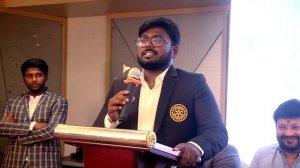 Marumalarchi Inauguration  Rotary Club Assembly Robin Allen Shankar &Bharathidasan Natarajan speech