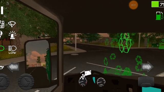 Обзор на игру Trash Truck Simulator смотреть онлайн