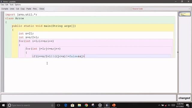How to Create Arrow in Java Language. program java code #javacode #javaprogram #javaforbeginner's