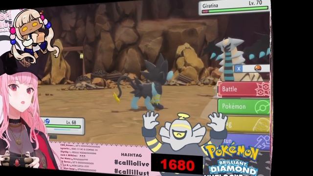 Калли нашла блестящего покемона после 1600+ попыток! [Hololive RU SUB] смотреть онлайн