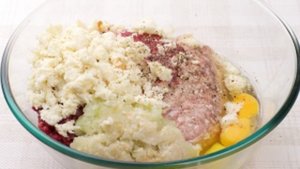 Котлеты из свинины и говядины