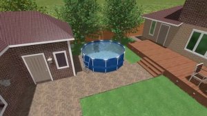 ландшафтный дизайн участка 7,6 соток