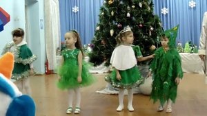 Маленькие елочки детский сад "Кече" п. Килемары