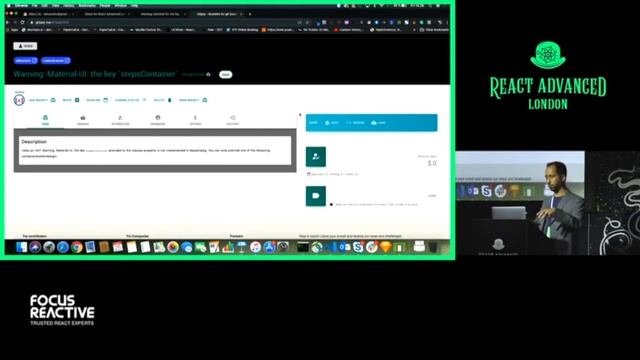 Gitpay demo at React Advanced London смотреть онлайн