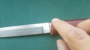 Что такое линия Рикассо у ножа? Нож рукоять падук Клинок пружинная сталь зонная закалка.