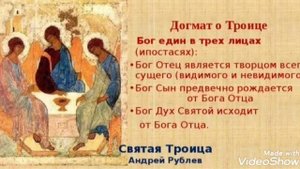 #12 ДОГМАТ О СВЯТОЙ ТРОИЦЕ