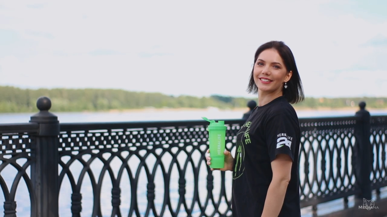 Спортивное видео, реклама Herbalife