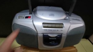 AIWA CSD-A120 [220V] เครื่องเล่นเทป+CD+วิทยุ