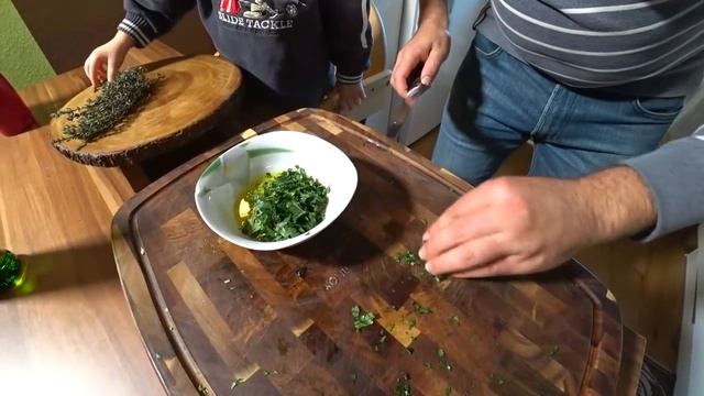 Сочный Палтус с картофельной чешуей! смотреть онлайн