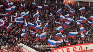 "Русские и сербы — братья навек", кричали болельщики ведущего сербского футбольного клуба