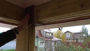 Самая красивая наружная отделка террасы, практически из обрезков!