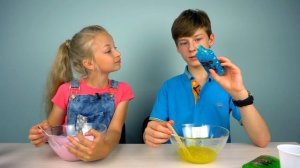 3 СЛАЙМА ЧЕЛЛЕНДЖ // 3 ЦВЕТА КЛЕЯ // 3 Slime Challenge