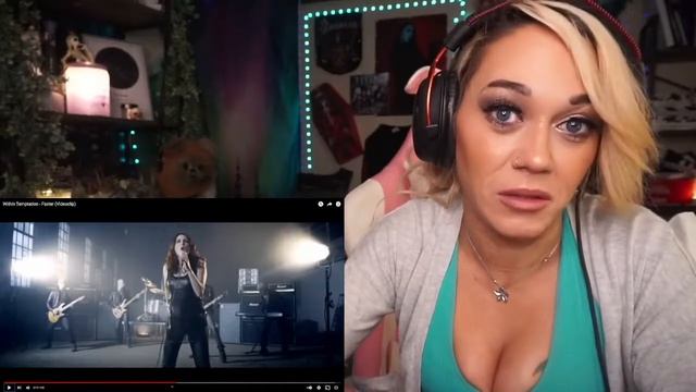 Within Temptation - Faster - Live Streaming With Just Jen Reacts