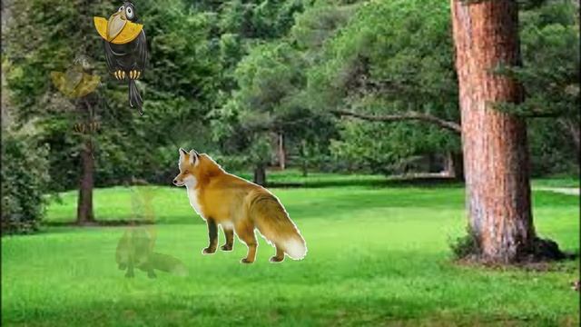 Ворона и лисица смотреть онлайн