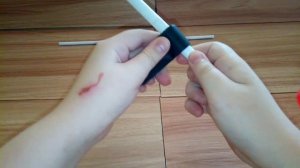 как сделать маленький стреляющий пистолетик из бумаги А4