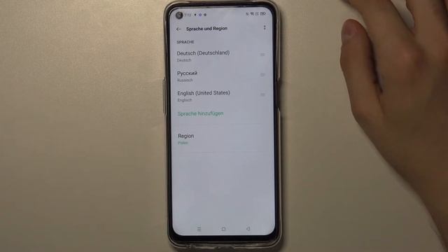 Как изменить язык на телефоне OPPO A54 5G / Как установить русский/английский язык на OPPO A54 5G