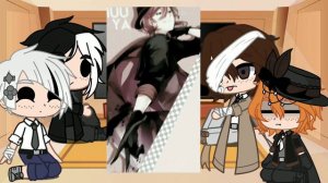 Реакция Бродячих псов на тт 💗💕