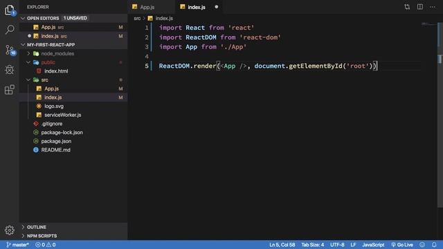 React 16.12 Tutorial 4: File structure смотреть онлайн