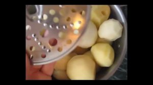 Картошка для драников за 2 минуты на комбайне Bosch