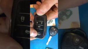 Переделка с обычного ключа на выкидной ключ тоёта