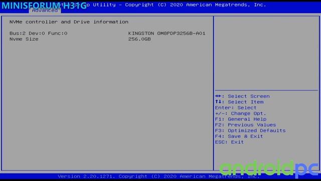 BIOS: MINISFORUM H31G смотреть онлайн