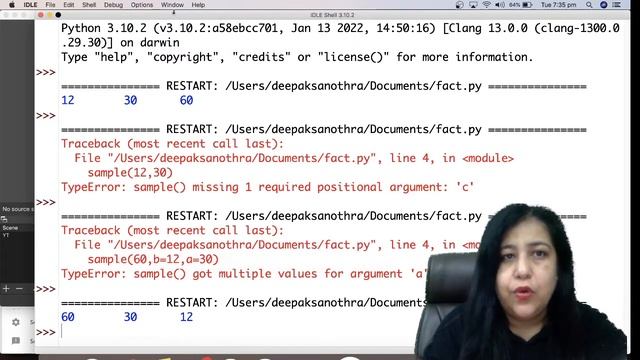 L-4 Complete Course for Computer Science Class 12 CBSE Board | Keyword Arguments in Python| #anjali