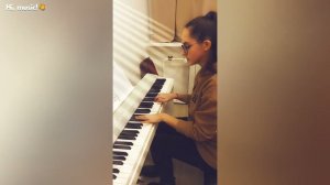 Алина Чабаева - урок фортепиано