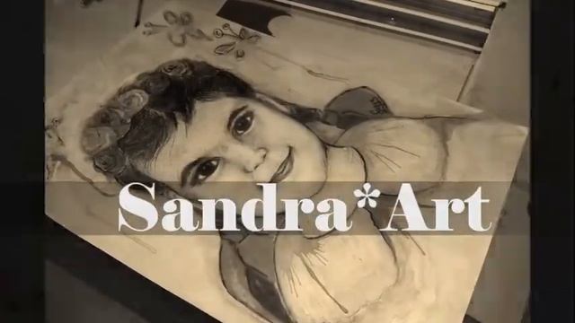 Portretų piešimas/Drawing portraits by Sandra Art /портреты/ смотреть онлайн