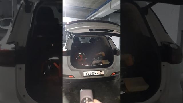 CHERY TIGGO 7PRO "открытие багажника без помощи рук" смотреть онлайн