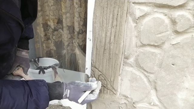 ремонт  фасада  дома,   ОТКОСЫ    под  БРУС.    мастерская  Лысого Мастера