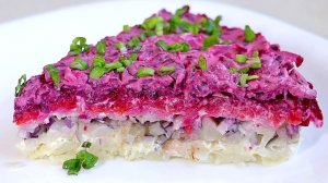 Сельдь "под шубой".Классический рецепт салата.