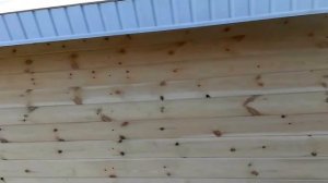 деревянный гараж