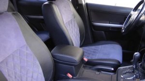 Авточехлы из экокожи для Сузуки Гранд Витара 2 поколение Ромб Установка