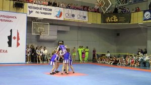 Черлидинг . Групповые станты Fire 1